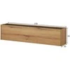 TV staliukas TV stovas Imv City, 150 cm, ažuolinė/antracitas
