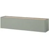 TV stovas Imv City, 150 cm, žalias/ąžuolas