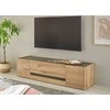TV staliukas TV stovas Imv City, 170 cm, ažuolinė/antracitas