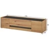 TV staliukas TV stovas Imv City, 170 cm, ažuolinė/antracitas