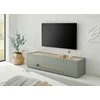 TV stovas Imv City, 170 cm, žalias/ąžuolas