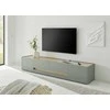 TV stovas Imv City, 224 cm, žalias/ąžuolas