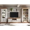 TV staliukas TV stovas Imv Landhaus, 183 cm, baltoji pušis/ąžuolas