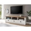TV staliukas TV stovas Imv Provence, 160 cm, baltoji pušis/ąžuolas