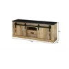 TV staliukas TV stovas Imv Sherwood, 162 cm, ruda/pilka
