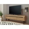 TV staliukas Imv Torge, 160 x 40 x 50 cm, ąžuolo spalvos