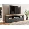 TV staliukas TV stovas Imv Westminster, 162 cm, tamsiai pilka/ąžuolinė