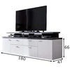 TV staliukas TV stovas Mood baltas
