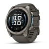 Išmanusis laikrodis Garmin fēnix® 9 – 51mm, Titanas su akmenėlių pilkos spalvos silikoniniu dirželiu | 010-04763-01
