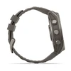 Išmanusis laikrodis Garmin fēnix® 9 – 51mm, Titanas su akmenėlių pilkos spalvos silikoniniu dirželiu | 010-04763-01