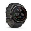 Išmanusis laikrodis Garmin fēnix® 9 Pro – 51mm, Pilkos anglies spalvos DLC titanas su juodos / akmenėlių pilkos spalvos silikoniniu dirželiu | 010-04337-16
