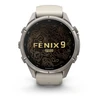 Išmanusis laikrodis Garmin fēnix® 9 Pro – 43mm, Titanas su rūko pilkos / tamsios smiltainio spalvos silikoniniu dirželiu | 010-04335-86