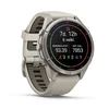 Išmanusis laikrodis Garmin fēnix® 9 Pro – 43mm, Titanas su rūko pilkos / tamsios smiltainio spalvos silikoniniu dirželiu | 010-04335-86