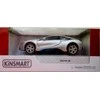 KiNSMART automobilis, BMW i8, sidabrinis