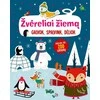KNYGA Žvėreliai žiemą. Galvok, spalvink, dėliok.