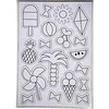 Dėlionė CREATIV Spalvinami magnetukai "Spalvota vasara", 3+