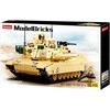 Sluban M1A2 SEP V2 Abrams kovinio tanko konstruktorius – 781 detalių, 29 cm, 6+
