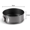 Winder Home Apvali torto kepimo forma 21 cm – nelimpanti, plieninė