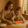 Winder Home Silikoninis tešlos kočėlas 38,5 cm – nelimpantis virtuvės įrankis, oranžinis
