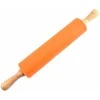 Winder Home Silikoninis tešlos kočėlas 38,5 cm – nelimpantis virtuvės įrankis, oranžinis