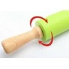 Winder Home Silikoninis tešlos kočėlas 38,5 cm – nelimpantis virtuvės įrankis, žalias