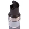 Winder Home Stiklinis aliejaus butelis juodas, 500 ml – rinkinys 2 vnt. + silikoninis teptukas kepimui