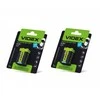 Baterijos 9V Krona / 6LR61 (2 vnt.) VIDEX Alkaline, 9V, 600mAh