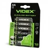 Baterijos AA VIDEX (12 vnt.) šarminės, 1,5 V, 2600 mAh