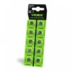 Baterijos AG10 / LR1130 VIDEX (30 vnt.) 1.5V Alkaline 78mAh