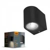 Fasado šviestuvas LED 3W 270Lm 2700K IP54, VIDEX VL-AR031-032B | PELLE-Juodas (šiltai balta šviesa), juodas – Smūgiams atsparus korpusas