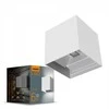 Fasado šviestuvas dvipusis LED 6W 520Lm 2700K IP54, VIDEX VL-AR04-062W | ERIC-Baltas (šiltai balta šviesa), baltas – Dvipusis šviesos srautas