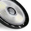 Pramoninis High Bay šviestuvas LED 150W 27000Lm 5000K IP65, VIDEX VL-HB01-1505B – Masyvus aliuminio radiatorius aušinimui