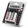 Įkraunamos baterijos D (HR20) VIDEX (2 vnt.) Ni-MH, 1.2V, 7500mAh