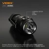 Įkraunamas kišeninis LED žibintuvėlis Luminus SST20 10W, 600Lm 5700K, Li-ion 16340 800mAh (keičiamas į CR123A), VIDEX VLF-A055 – Kompaktiškas dydis ir plieno klipsas
