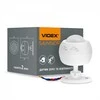 Judesio ir šviesos sensorius PIR 8m 10sec-7min 10-2000lx 360° IP20, VIDEX VL-SPS27W | baltas – Judesio aptikimas iki 8m atstumu ir platus 360° veikimo kampas