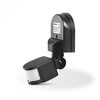 Judesio ir šviesos sensorius PIR 2-12m 10sec-7min 10-2000lx 180° IP44, VIDEX VL-SPW02B | juodas – Judesio aptikimas iki 2-12m atstumu ir platus 180° veikimo kampas