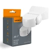 Judesio ir šviesos sensorius PIR 12m 10sec-15min 3-2000lx 160° IP65, VIDEX VL-SPW15W | baltas – Judesio aptikimas iki 12m atstumu ir platus 160° veikimo kampas