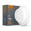 Lauko šviestuvas su sensoriumi LED 11W 880Lm 5000K IP54, VIDEX VLE-BHR-115W-SP | KIRA IP54 (neutraliai balta šviesa), balta – Integruotas judesio daviklis
