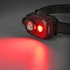 LED galvos žibintas su jutikliu įkraunamas 10W 1000Lm 5000K 2000mAh IP65 VIDEX VLF-H047Z | Raudona šviesa – Reguliuojamas šoninis jungiklis ir tikslus spindulio fokusavimas