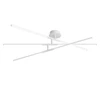 LED lubinė lempa 40W 4100Lm 3000/4000/6000K IP20 VIDEX VL-CLD013-42CW | balta – Trijų lygių dizainas su 270° pasukamais elementais lanksčiai interjero geometrijai