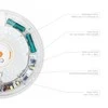 Lubinis šviestuvas Avarinis LED šviestuvas su jutikliu 15-30W 2700-6500K IP44, VIDEX VL-CLR-EM300-2 – Saugus evakuavimas ir automatinis judesio aptikimas