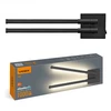 LED sieninė lempa 10W 1000Lm 3000/4000/6000K IP20 VIDEX VL-WL042-10CB | juoda – Foninis apšvietimas (backlight) ir keičiama šviesos temperatūra patalpos atmosferai sukurti