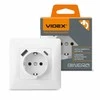 Potinkinis kištukinis lizdas 1V + prievadai (USB-A + USB-C), Videx Binera, balta, IP20 VF-BNSK1GUC-W – integruoti USB-A ir USB-C lizdai tiesioginiam išmaniųjų telefonų krovimui