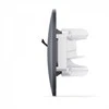 Potinkinis duomenų lizdas Cat6+Cat6 (RJ45 kištukas), Videx Binera, juodas grafitas, IP20 VF-BNSK2PC6-BG – dvigubas RJ45 duomenų prievadas greito kabelinio interneto tiekimui
