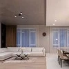 Lubinis šviestuvas GX53 lemputėms 3xGX53 LED IP20, VIDEX VL-SPF20B-B | juodas – Paviršinis korpusas keičiamoms lemputėms