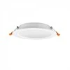 Įmontuojamas LED skydelis 12W 1350Lm 4000K IP20, VIDEX VLE-DLBR-124 | Apvalus, baltas – Žemo profilio dizainas montavimui sekliose lubose