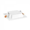 Įmontuojamas LED skydelis 12W 1400Lm 4000K IP20, VIDEX VLE-DLBS-124 | Kvadratinis, baltas – Žemo profilio dizainas montavimui sekliose lubose