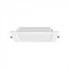 Įmontuojamas LED skydelis 12W 1400Lm 4000K IP20, VIDEX VLE-DLBS-124 | Kvadratinis, baltas – Žemo profilio dizainas montavimui sekliose lubose