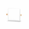 Įmontuojamas LED skydelis 15W 2100Lm 4000K IP44, VIDEX VLE-DLFS-154 | Kvadratinis, baltas – Žemo profilio dizainas montavimui sekliose lubose