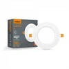Įmontuojamas LED skydelis 4W 380Lm 4000K IP20, VIDEX VLE-DLBR-044 | Apvalus, baltas – Žemo profilio dizainas montavimui sekliose lubose